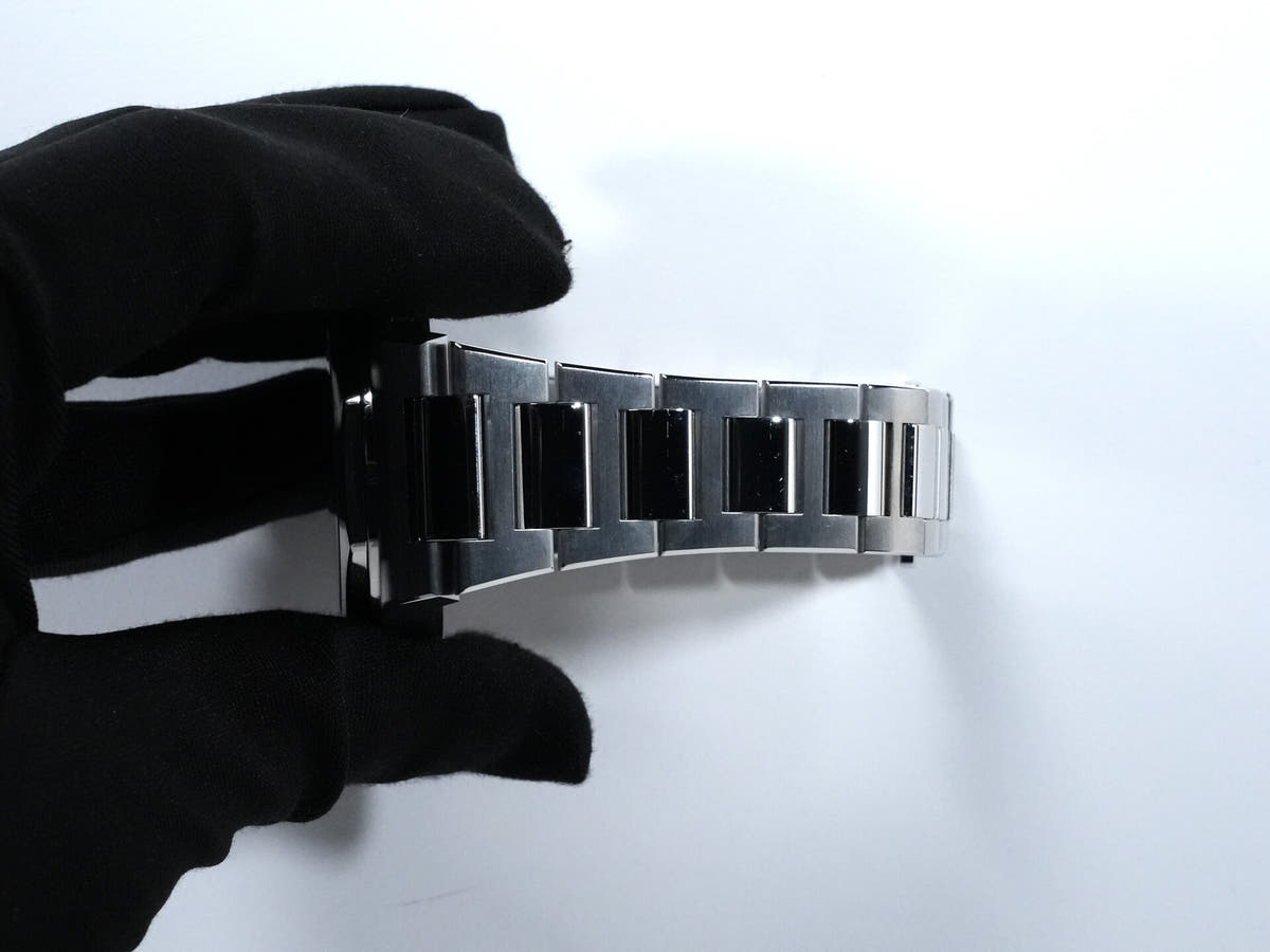 ジラールペルゴ ロレアート クロノグラフ Ref.81020-11-131-11A SS シルバー×ブラック文字盤 美中古 hb7gs8so