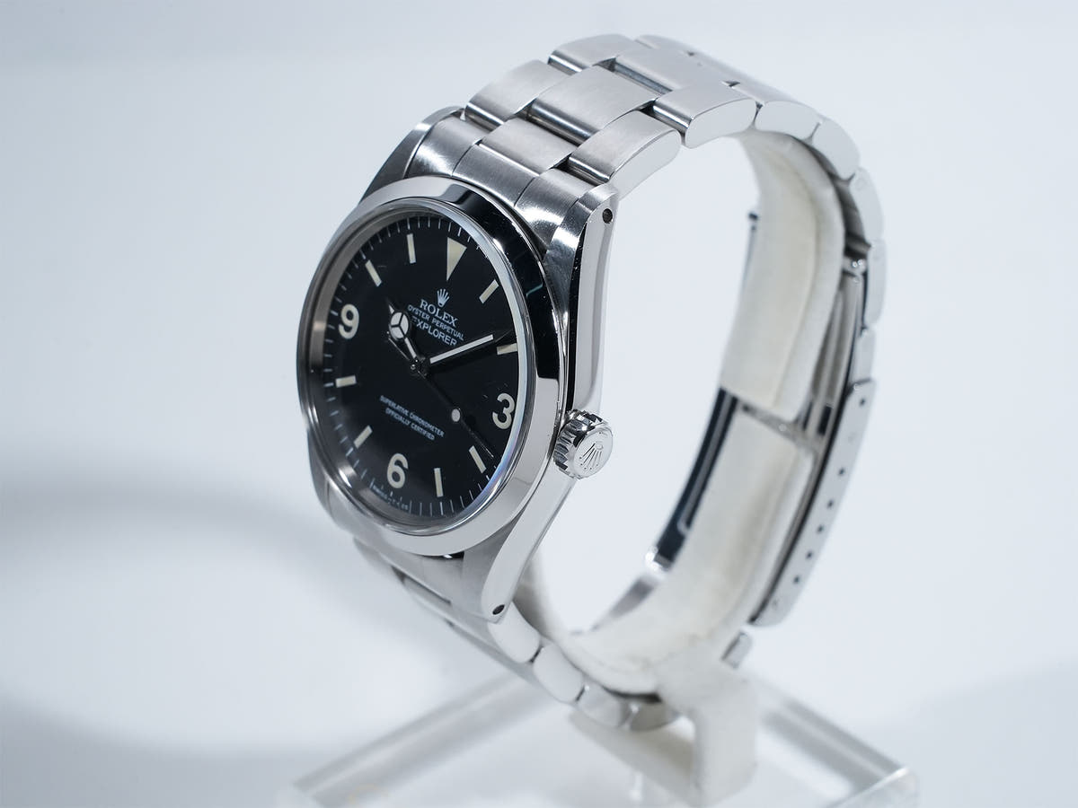 ロレックス エクスプローラーI Ref.1016 ブラック文字盤 中古 3nicupok