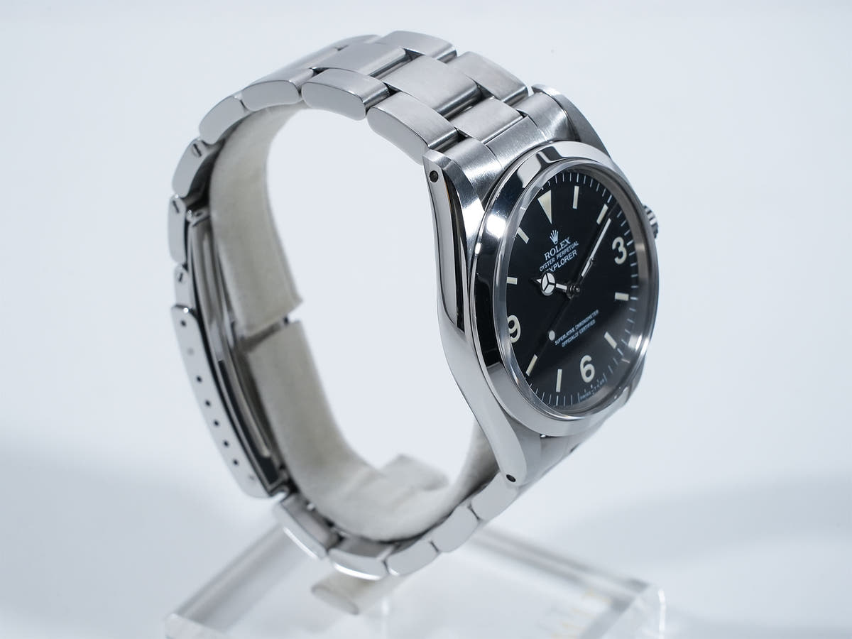 ロレックス エクスプローラーI Ref.1016 ブラック文字盤 中古 3nicupok