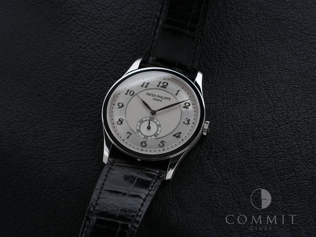 パテックフィリップ カラトラバ Ref.5196P-001 PT シルバー文字盤 中古 n72geryc