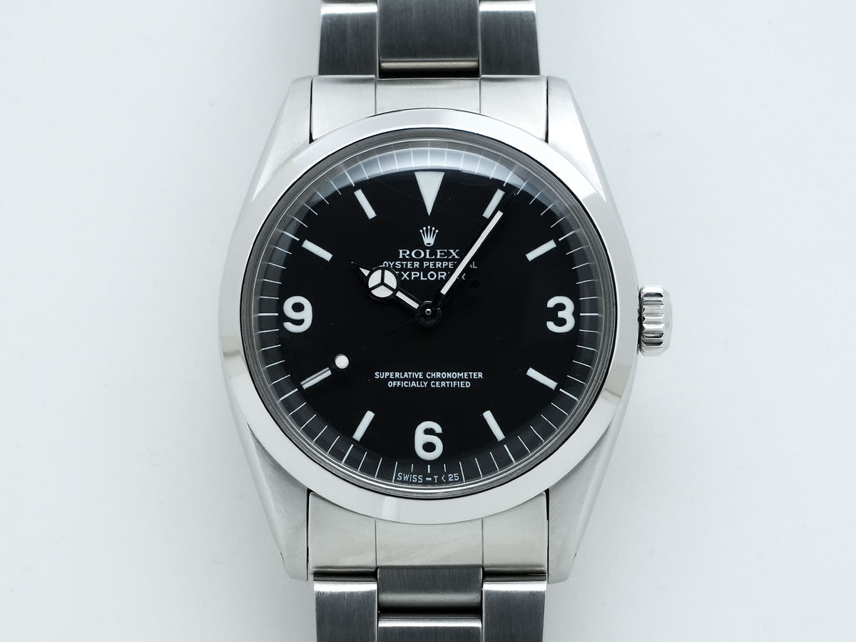 ロレックス エクスプローラーI Ref.1016 ブラック文字盤 中古 bh7g3vuk