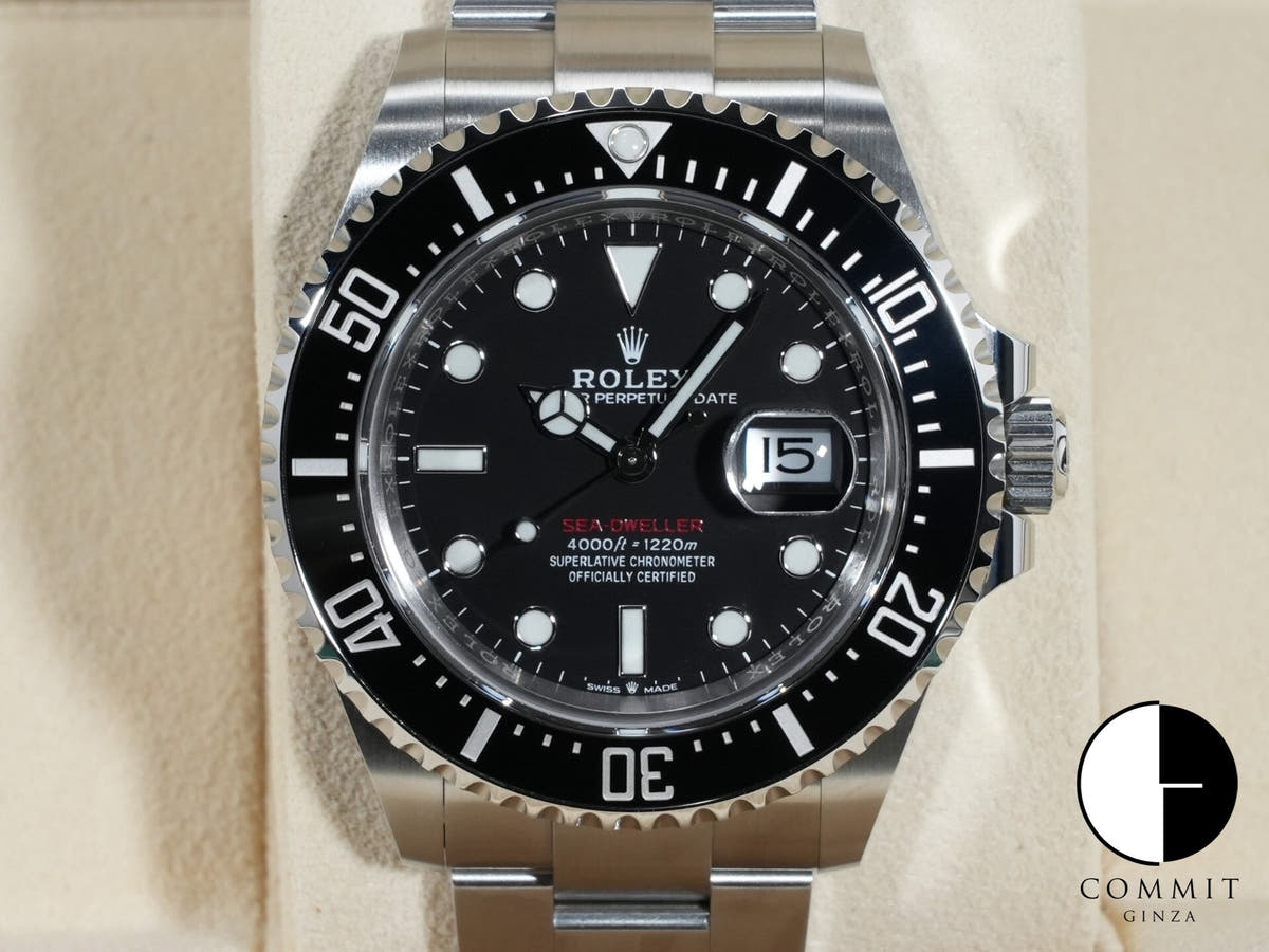 Rolex Sea-Dweller Ref. 126600 Stainless Steel Black Dial