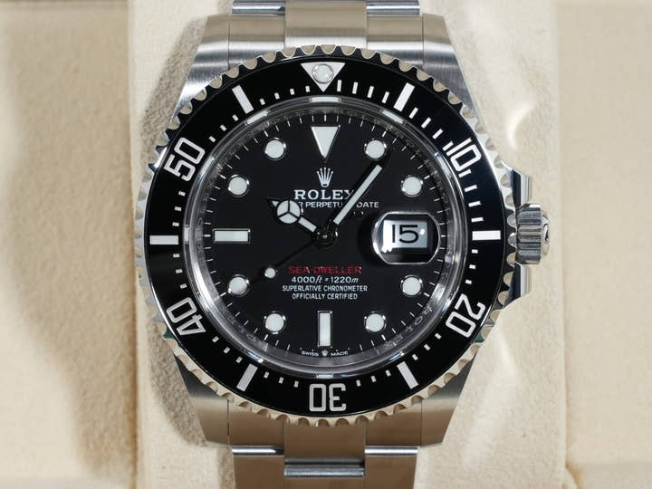 Rolex Sea-Dweller Ref. 126600 Stainless Steel Black Dial