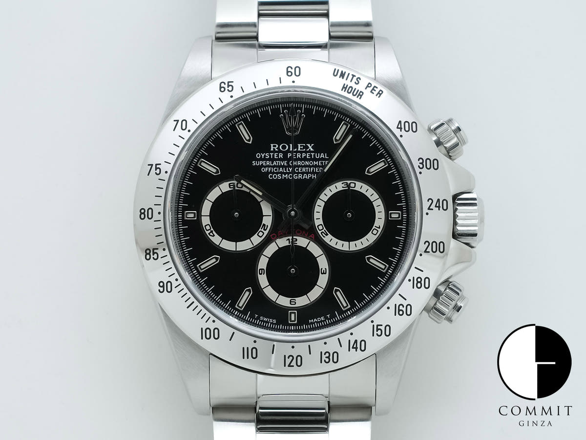 ロレックス デイトナ エルプリメロ Ref.16520 ブラック文字盤 美中古 85kujoz5