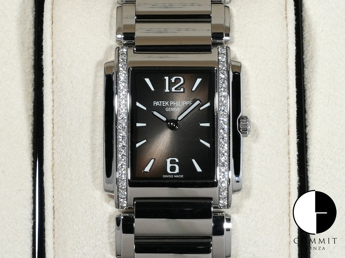 パテックフィリップ Twenty-4 Ref.4910/1200A-010 グレー文字盤 中古 i98r8mas