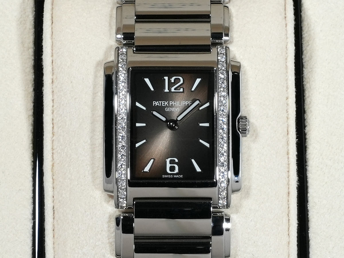 パテックフィリップ Twenty-4 Ref.4910/1200A-010 グレー文字盤 中古 i98r8mas