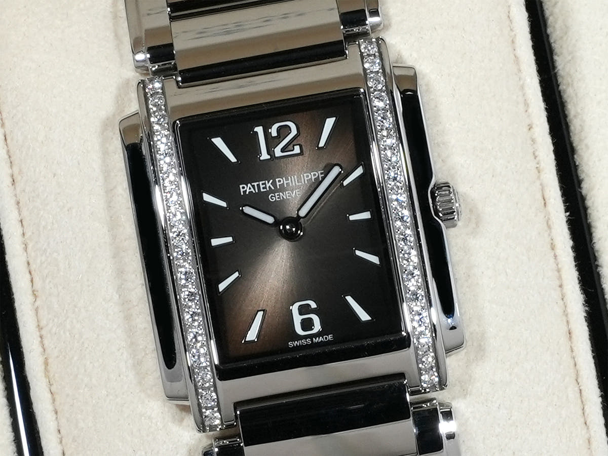 パテックフィリップ Twenty-4 Ref.4910/1200A-010 グレー文字盤 中古 i98r8mas