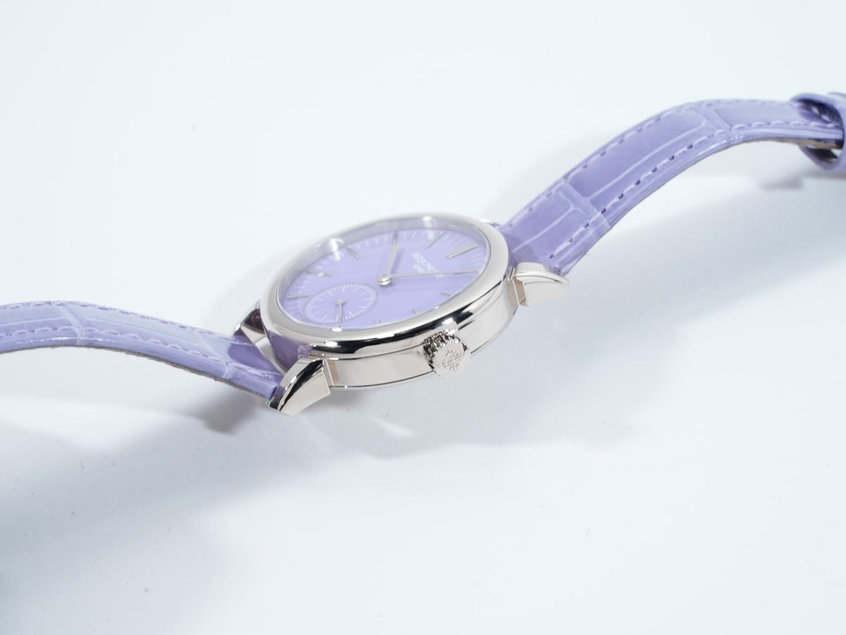 パテックフィリップ カラトラバ グランド エキシビジョン 東京2023 Ref.6127G-010/7127G-010 18KWG ラックライトブルー(スカイブルー) ライラックトーン(パープル)文字盤 未使用 cfqs9cyz
