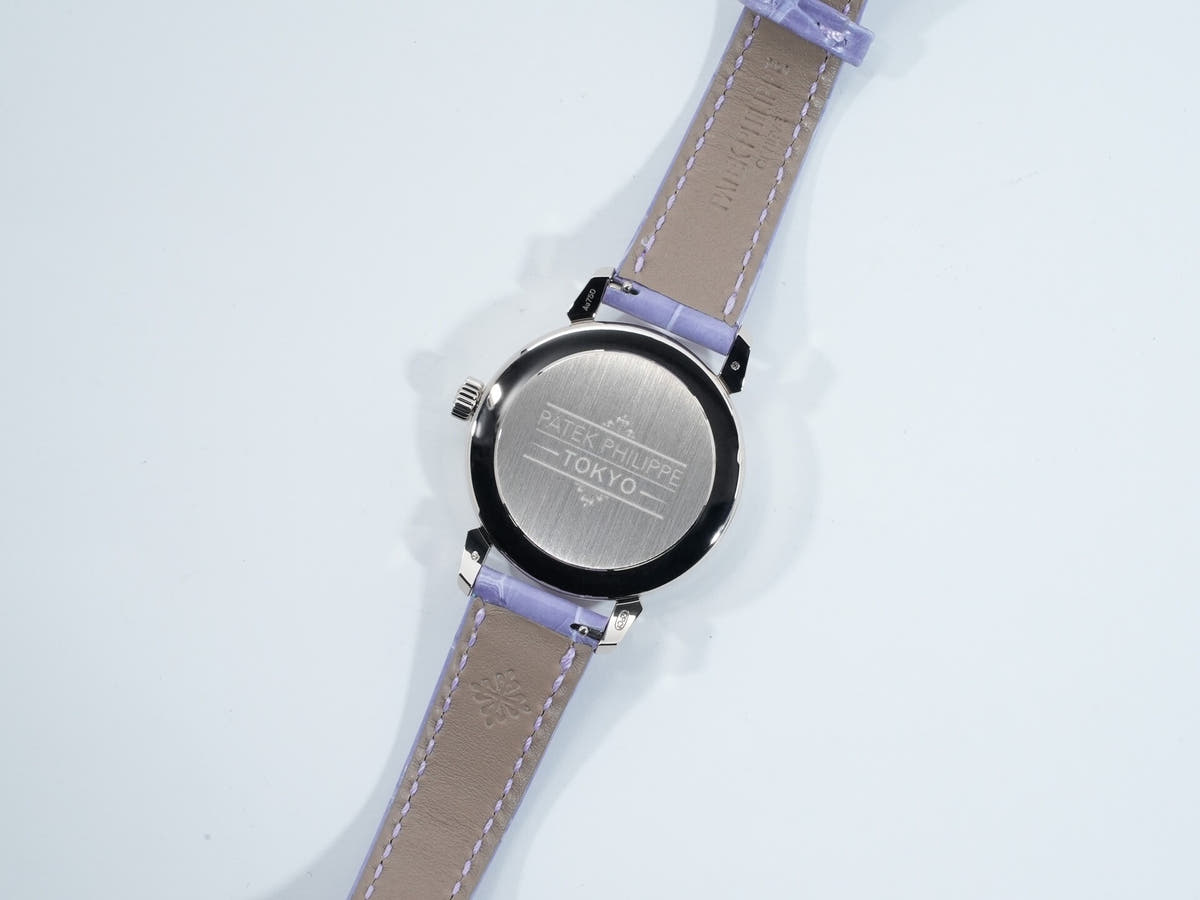 パテックフィリップ カラトラバ グランド エキシビジョン 東京2023 Ref.6127G-010/7127G-010 18KWG ラックライトブルー(スカイブルー) ライラックトーン(パープル)文字盤 未使用 cfqs9cyz