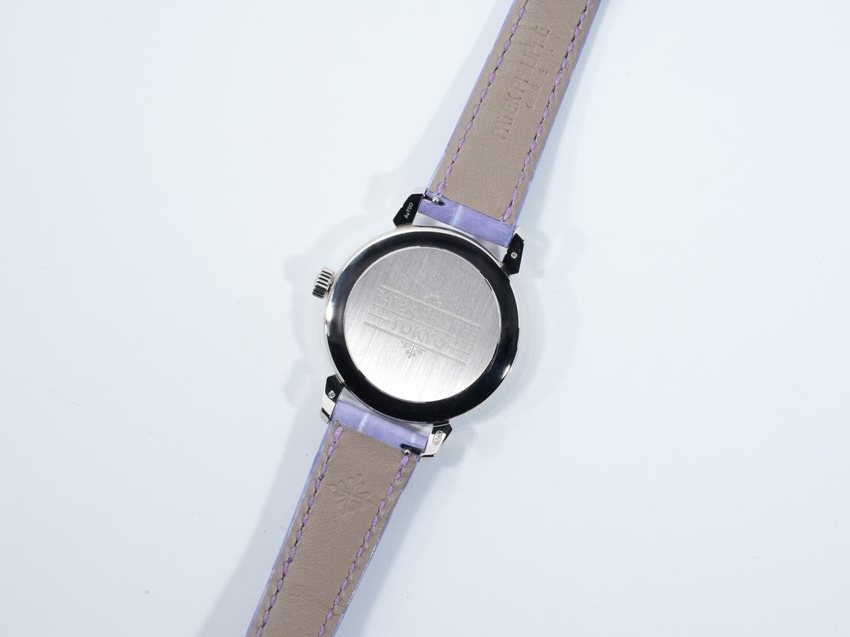 パテックフィリップ カラトラバ グランド エキシビジョン 東京2023 Ref.6127G-010/7127G-010 18KWG ラックライトブルー(スカイブルー) ライラックトーン(パープル)文字盤 美品 fghzoazp