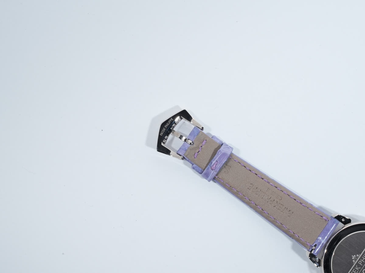 パテックフィリップ カラトラバ グランド エキシビジョン 東京2023 Ref.6127G-010/7127G-010 18KWG ラックライトブルー(スカイブルー) ライラックトーン(パープル)文字盤 美品 fghzoazp