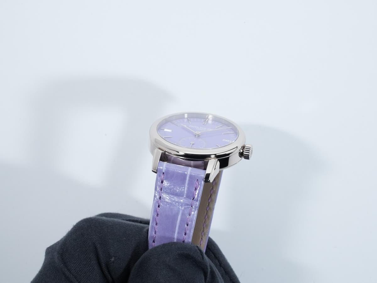 パテックフィリップ カラトラバ グランド エキシビジョン 東京2023 Ref.6127G-010/7127G-010 18KWG ラックライトブルー(スカイブルー) ライラックトーン(パープル)文字盤 美品 fghzoazp