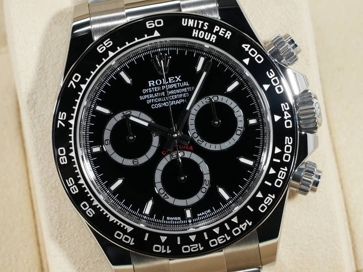 Rolex Daytona Ref. 126500LN Stainless Steel Black Dial