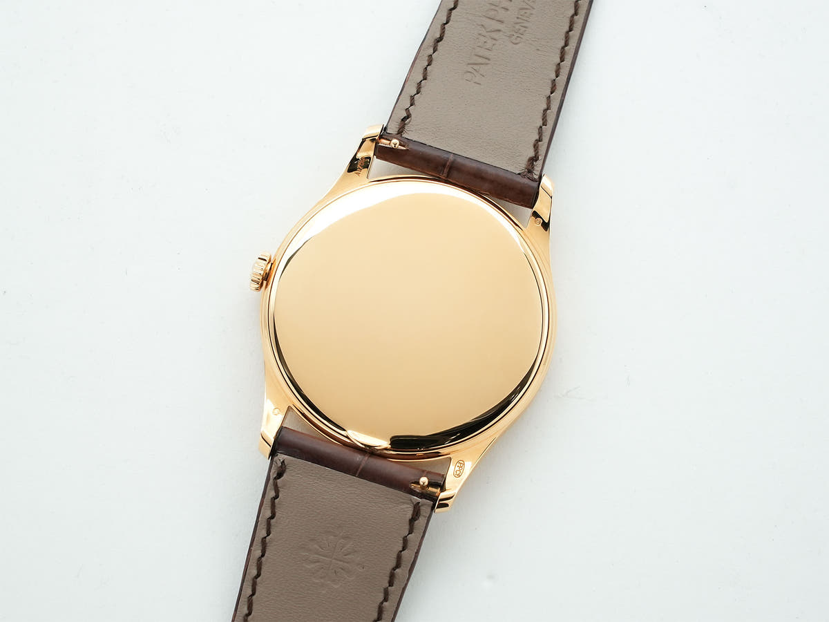 Patek Philippe Calatrava Ref.5196J-001 18KYG Silver Dial Good Condition Pre-Owned 42m6fgzg