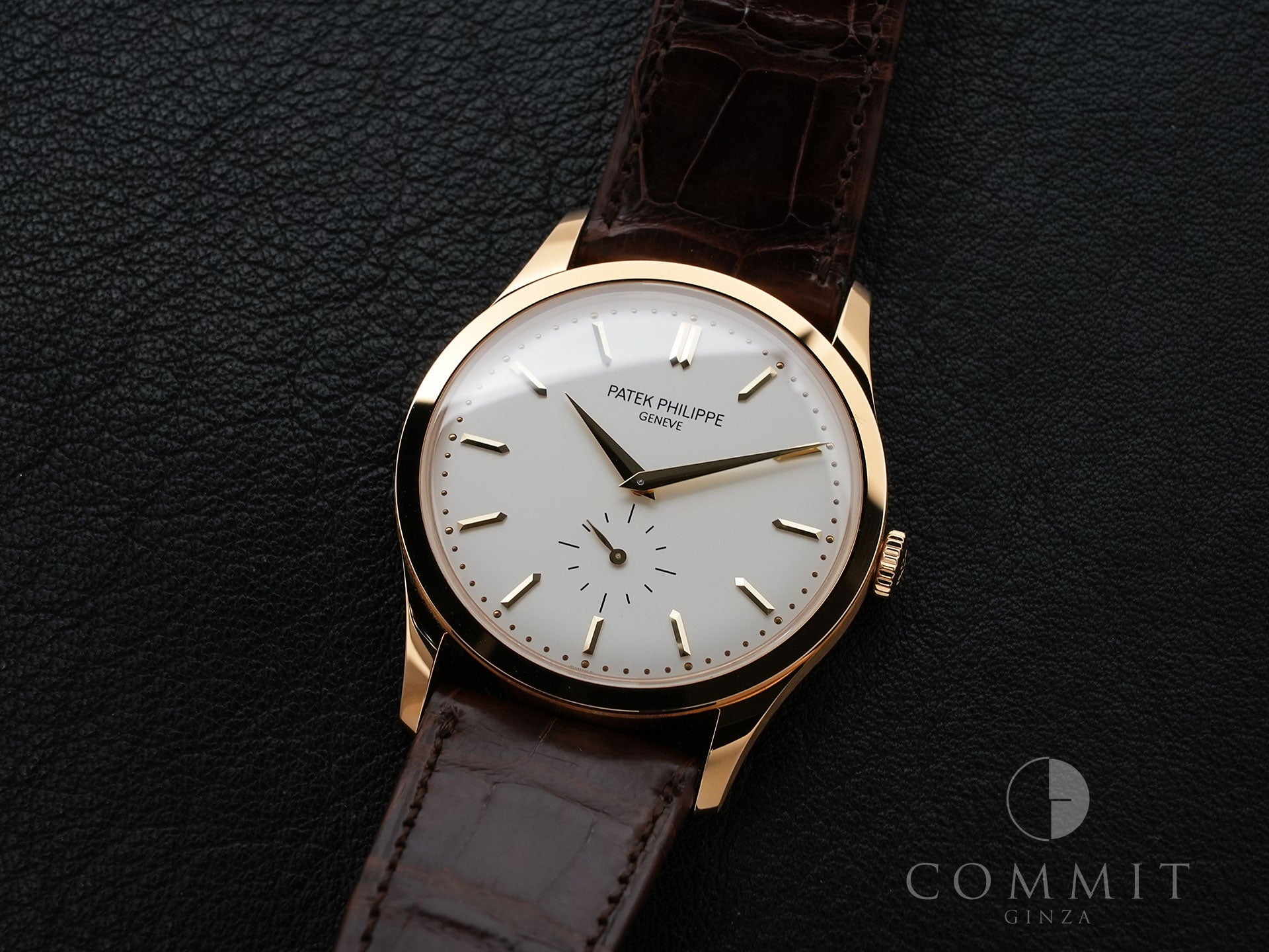 パテックフィリップ カラトラバ 5196J-001 シルバー 美中古
