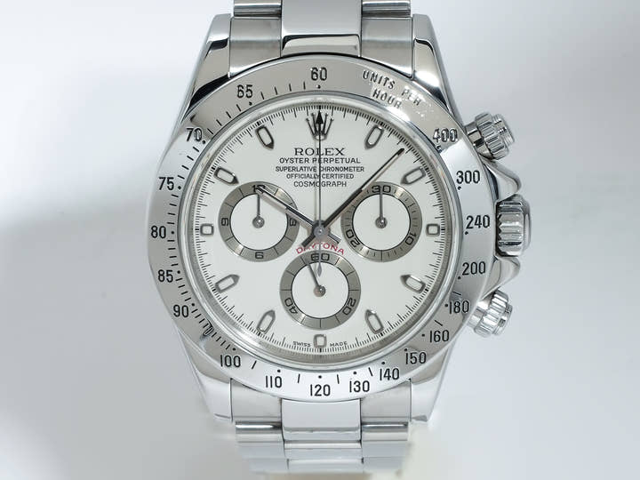 Rolex Daytona Ref. 116520 Stainless Steel Ivory Dial