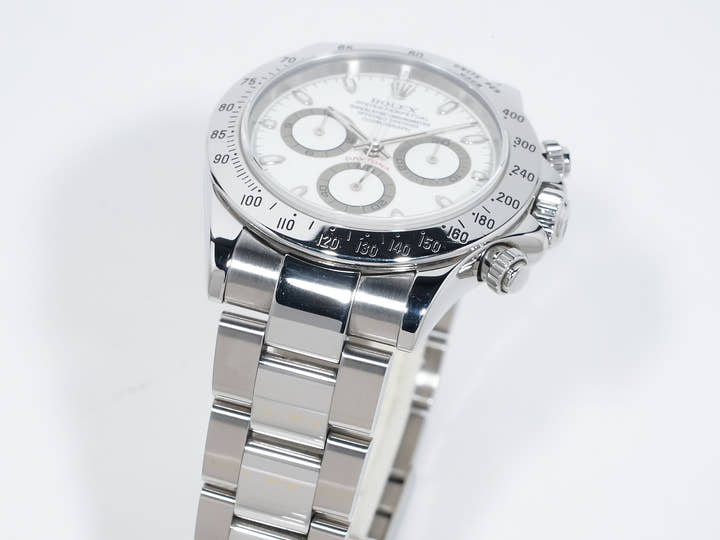 Rolex Daytona Ref. 116520 Stainless Steel Ivory Dial