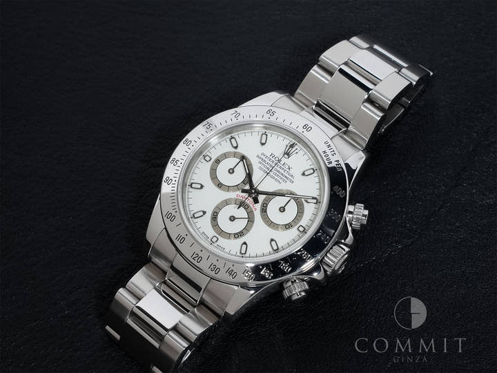 Rolex Daytona Ref. 116520 Stainless Steel Ivory Dial