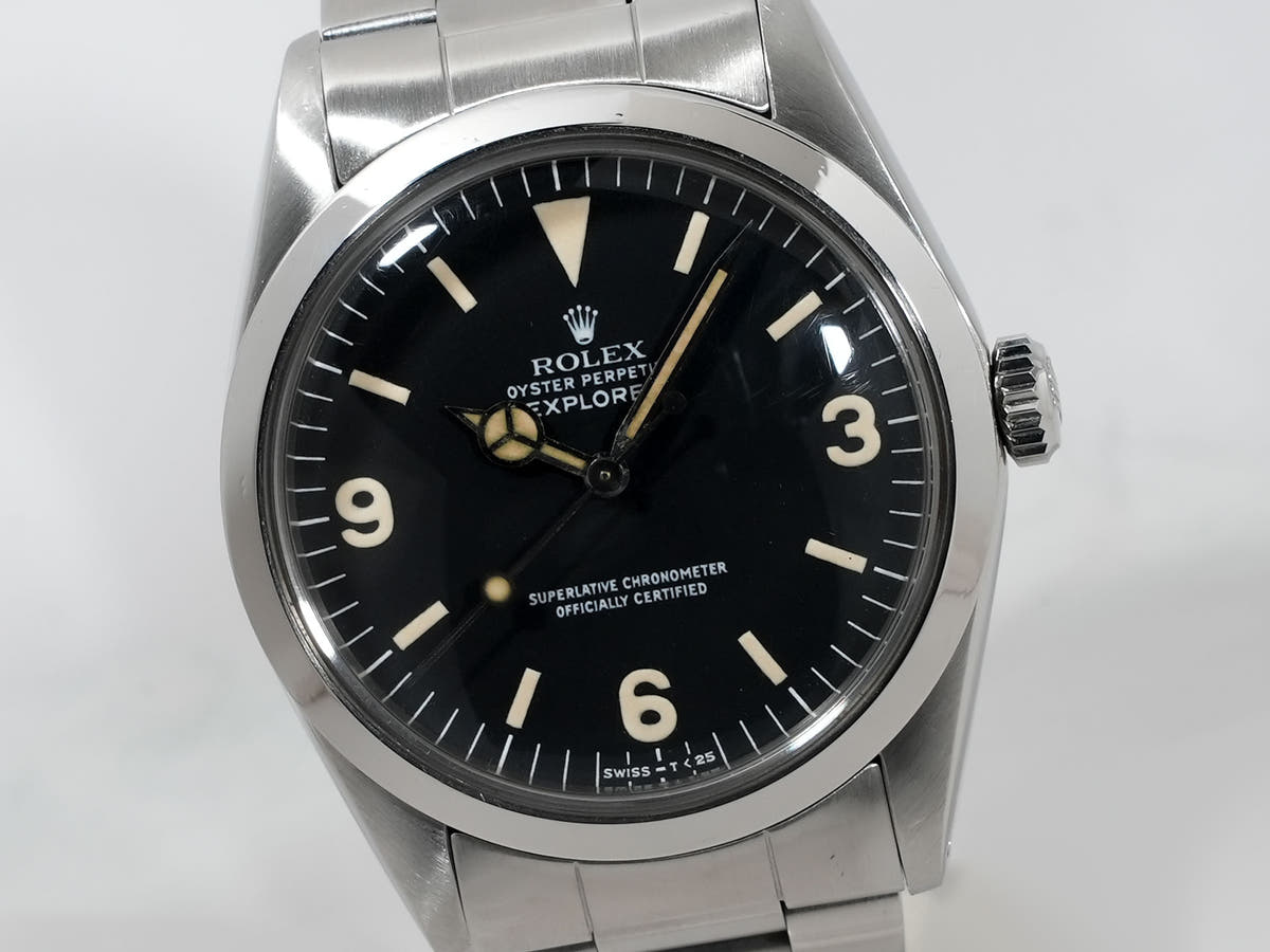 ロレックス エクスプローラーI Ref.1016 ブラック文字盤 中古 jt8ffy7p