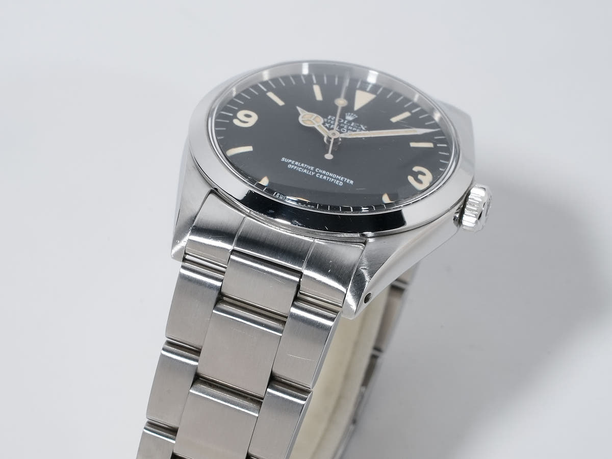 ロレックス エクスプローラーI Ref.1016 ブラック文字盤 中古 jt8ffy7p