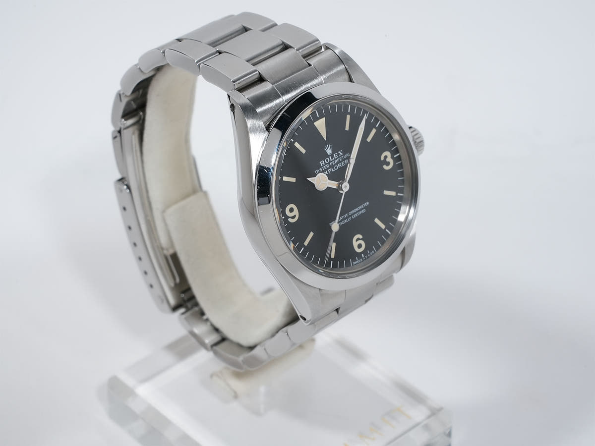 ロレックス エクスプローラーI Ref.1016 ブラック文字盤 中古 aqdegort