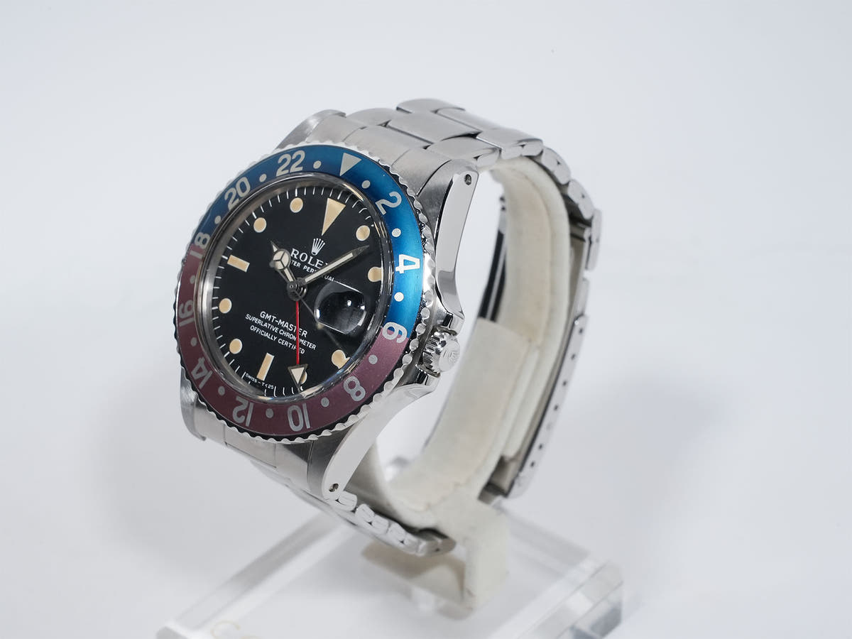 Rolex GMT Master Ref.1675 Black Dial Used pzm2spf2