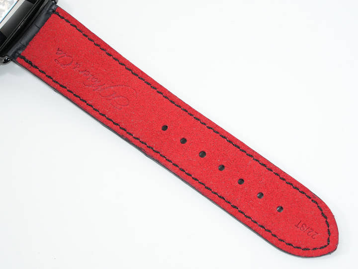 H.モーザー スイス アルプ ウォッチ Ref.5324-1200 ファンキーブルー文字盤 美品 4zamw868