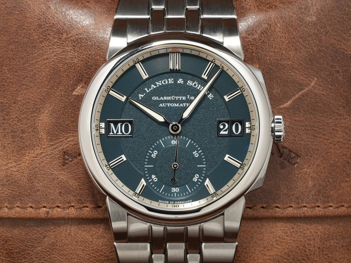 A.ランゲ＆ゾーネ オデュッセウス Ref.363.179 SS ダークブルー文字盤 美中古 rs7gzxcz