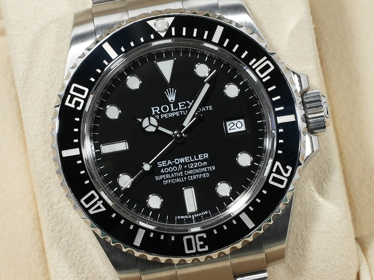 ロレックス シードゥエラー 4000 Ref.116600 ブラック文字盤 中古 bcoaisvh