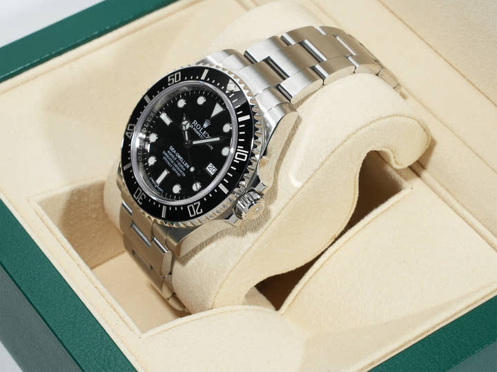 ロレックス シードゥエラー 4000 Ref.116600 ステンレススチール ブラック文字盤