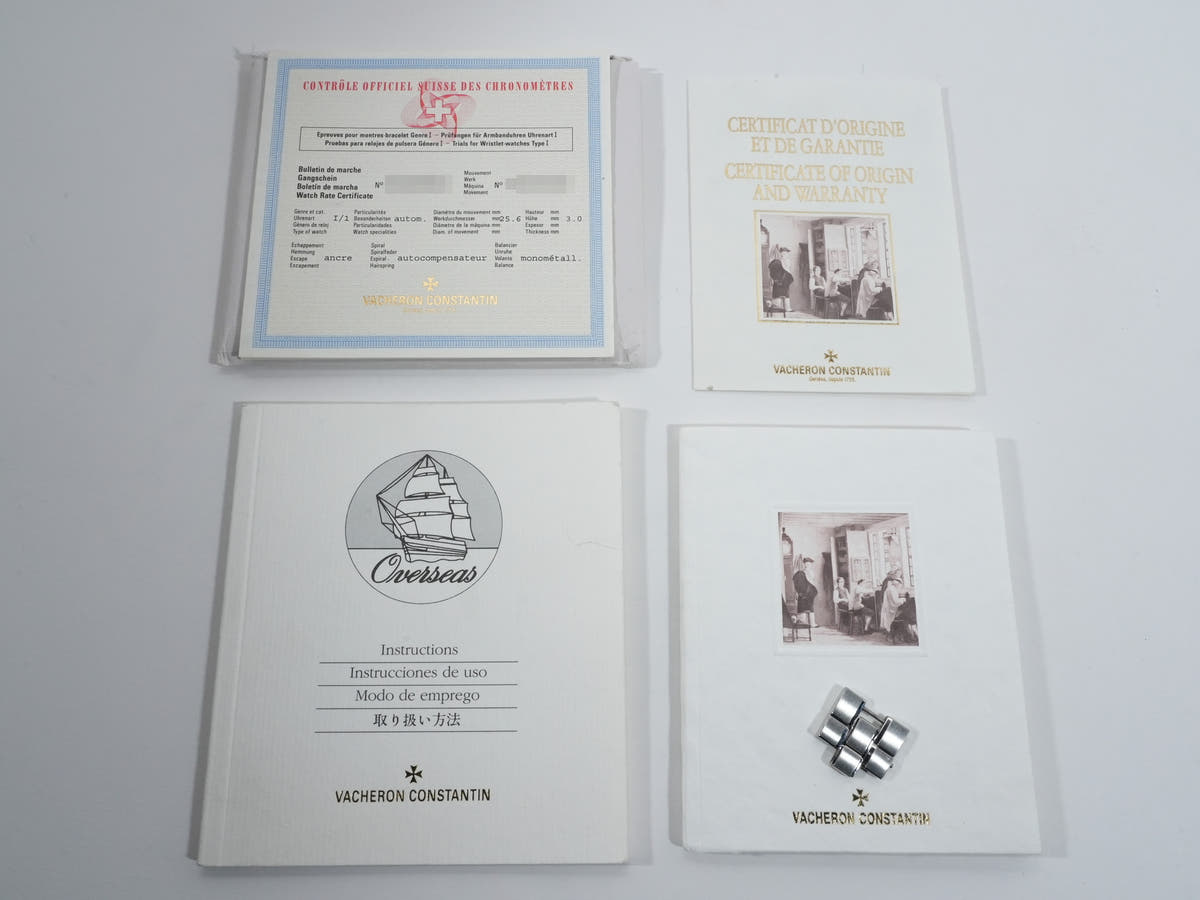 Vacheron Constantin Overseas Ref.42040/423A-8 Silver Dial Used x4uorr9j