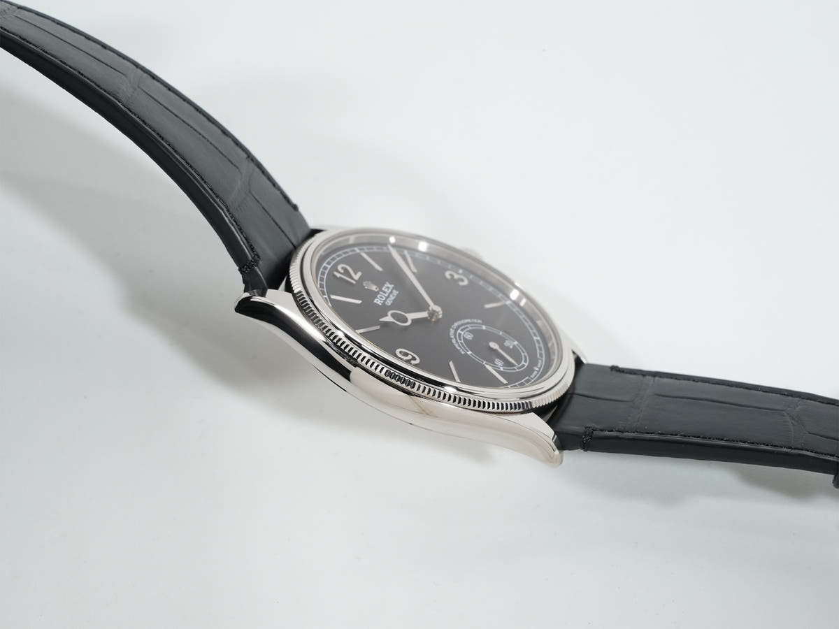 ロレックス 1908 Ref.52509 ブラック文字盤 美品 wd3bx8u3