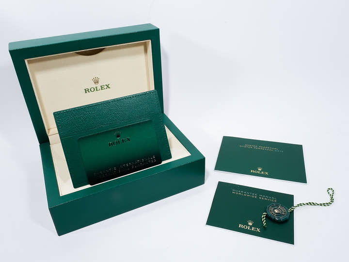 Rolex Oyster Perpetual 41 Ref. 124300 Stainless Steel Turquoise Dial