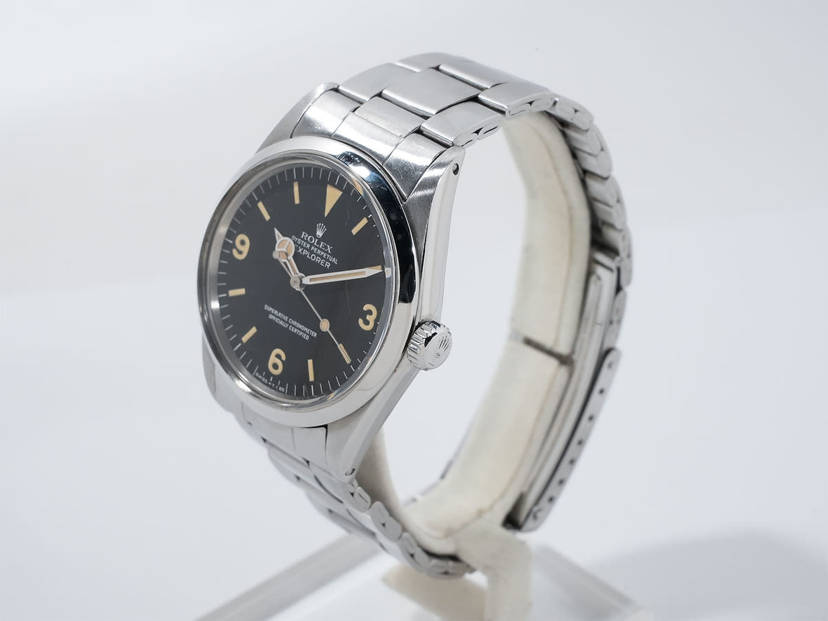ロレックス エクスプローラーI Ref.1016 ブラック文字盤 中古 4uys6974