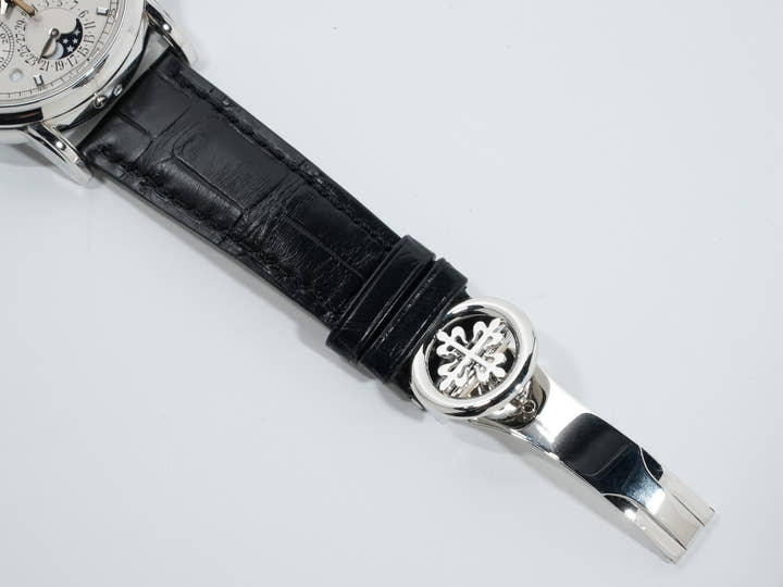 パテックフィリップ パーペチュアルカレンダー スプリットセコンド クロノグラフ Ref.5204P-010 プラチナ シルバー文字盤
