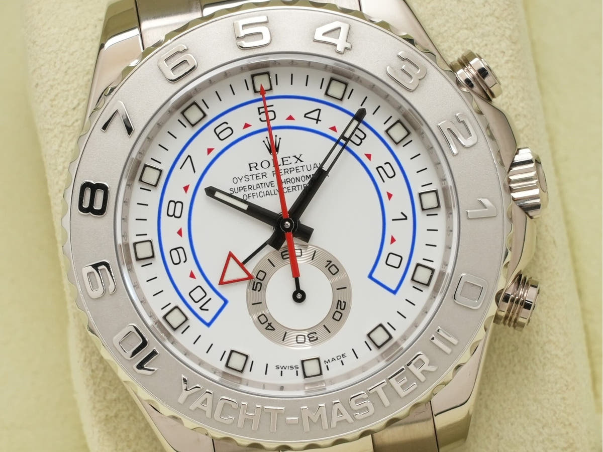 Rolex Yacht-Master II Ref.116689 White Dial Used emfvh49w