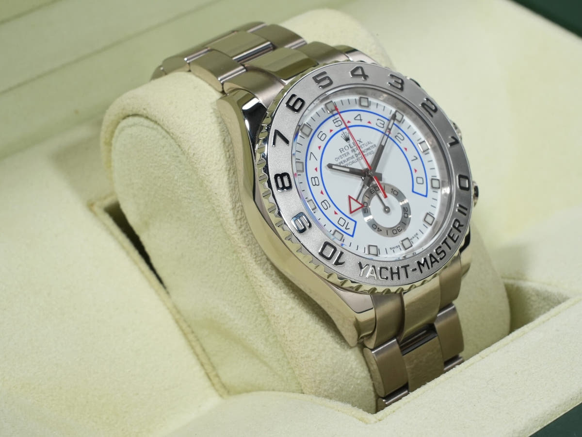 Rolex Yacht-Master II Ref.116689 White Dial Used emfvh49w