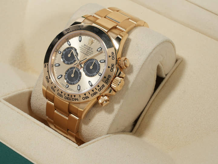 Rolex Daytona Ref. 116508 Yellow Gold Champagne x Black Dial