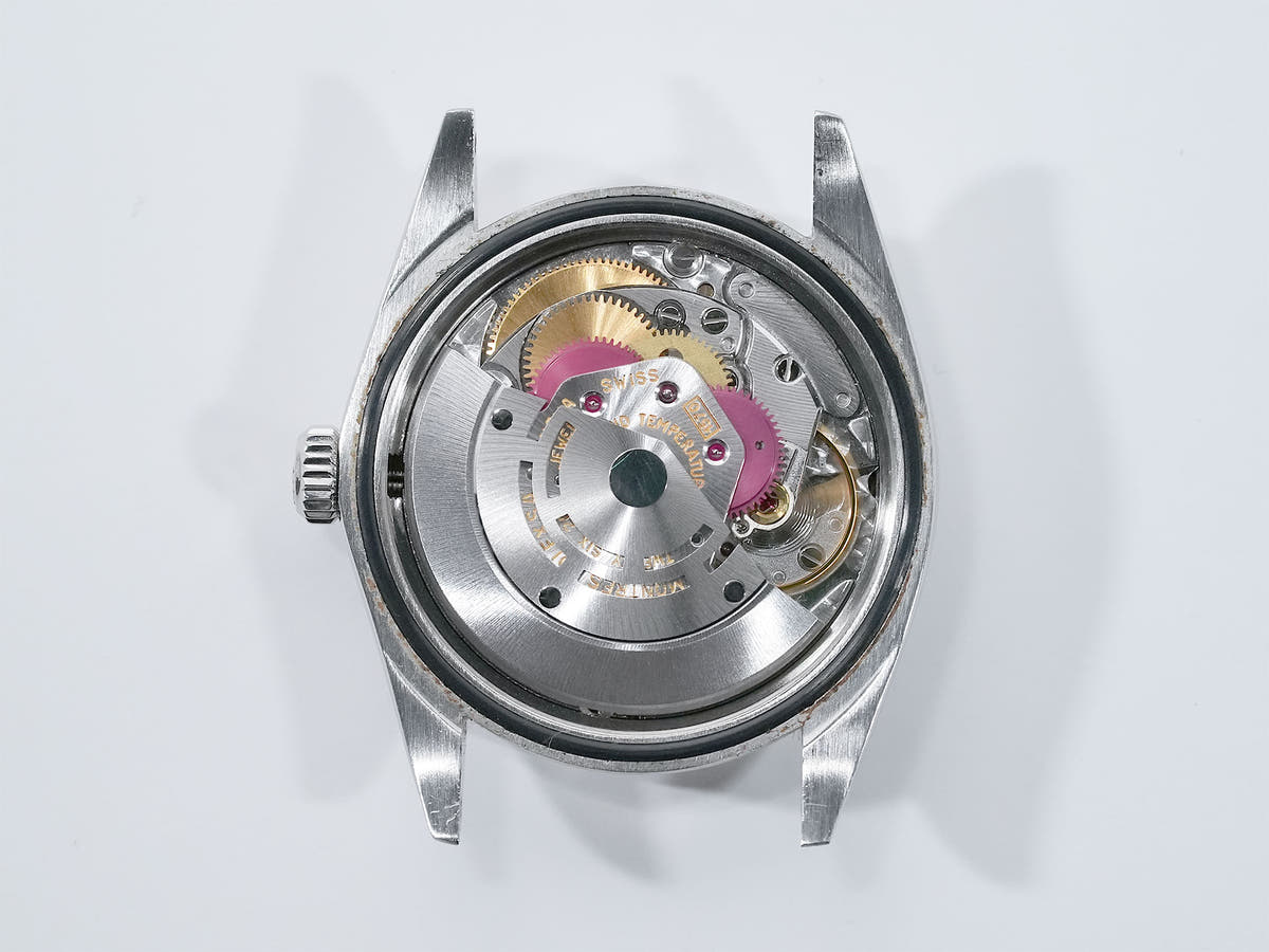 ロレックス エクスプローラーI Ref.1016 ブラック文字盤 中古 momvonn6