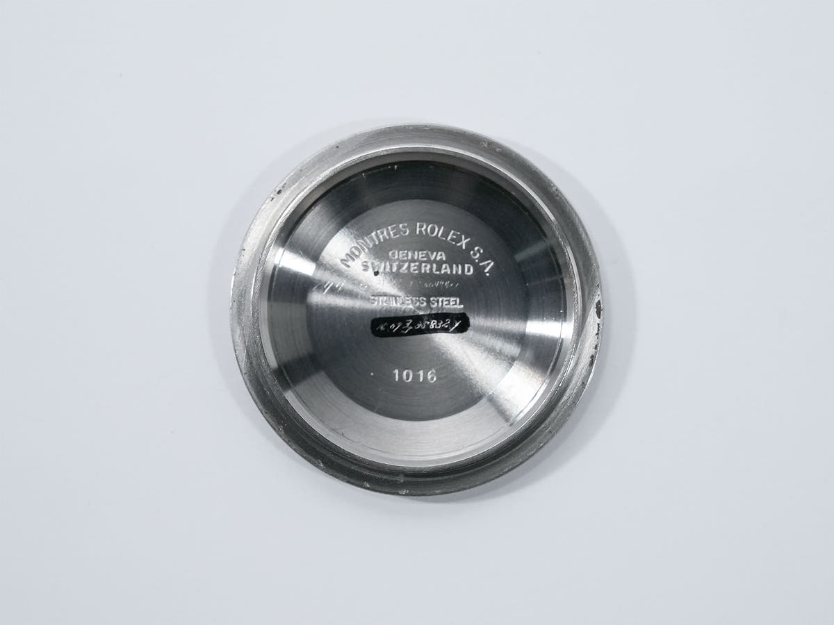 ロレックス エクスプローラーI Ref.1016 ブラック文字盤 中古 momvonn6