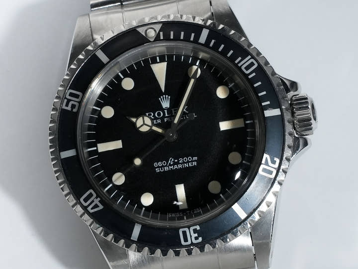 ロレックス サブマリーナー Ref.5513 ステンレススチール ブラック文字盤