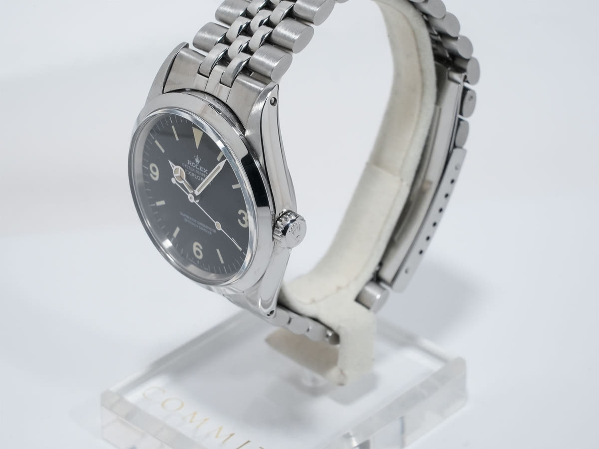 ロレックス エクスプローラーI Ref.1016 ブラック文字盤 中古 mueup74s
