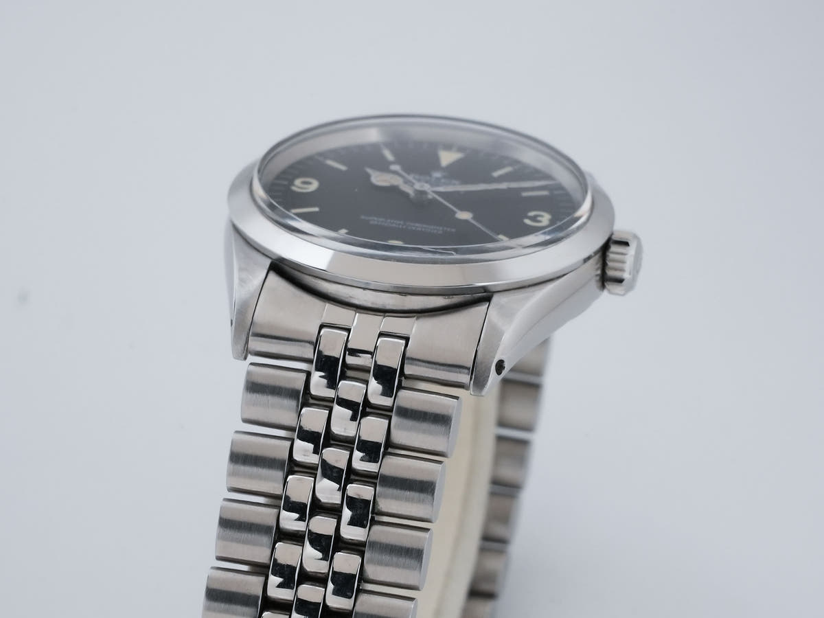 ロレックス エクスプローラーI Ref.1016 ブラック文字盤 中古 mueup74s