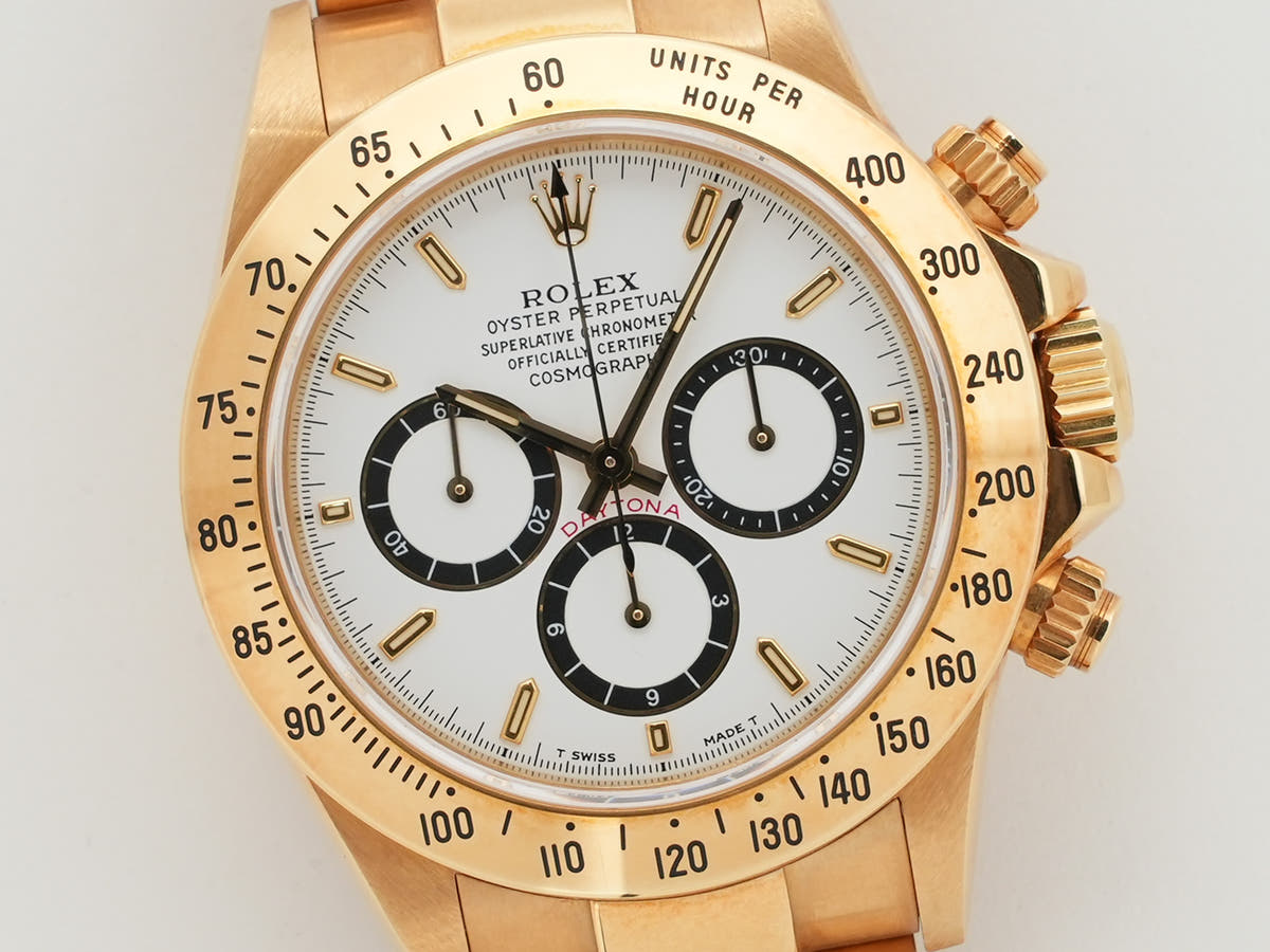ロレックス デイトナ エルプリメロ Ref.16528 ホワイト文字盤 中古 acz484ay