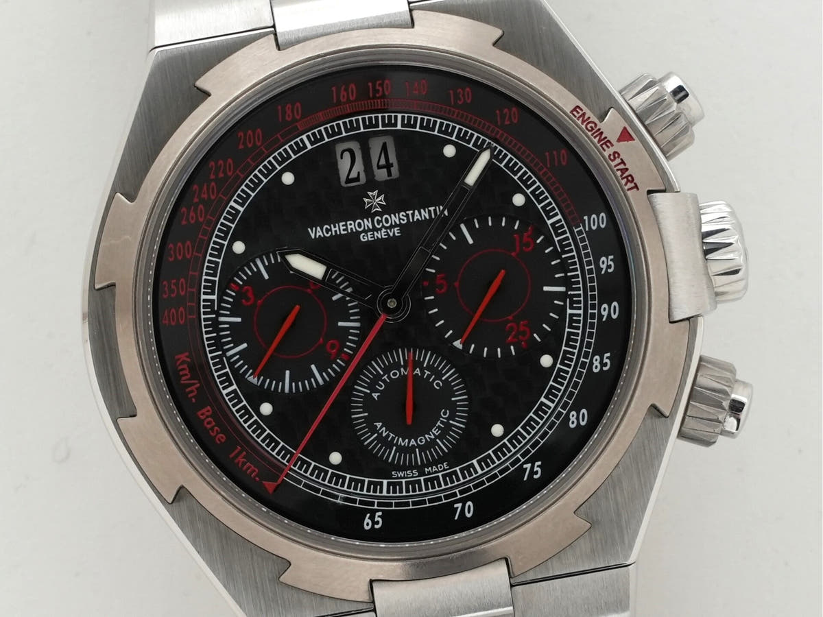 Vacheron Constantin Overseas Chronograph Engine Limited Ref.49150/B01M-9251 Black Dial Good Condition Pre-Owned 4hvbjtqb