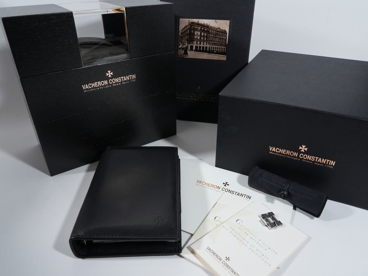 Vacheron Constantin Overseas Chronograph Engine Limited Ref.49150/B01M-9251 Black Dial Good Condition Pre-Owned 4hvbjtqb