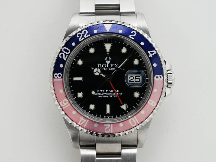 ロレックス GMTマスター Ref.16700 ステンレススチール ブラック文字盤 オイスターブレスレット