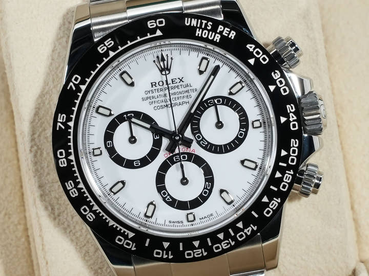 ロレックス デイトナ Ref.116500LN ステンレススチール ホワイト文字盤