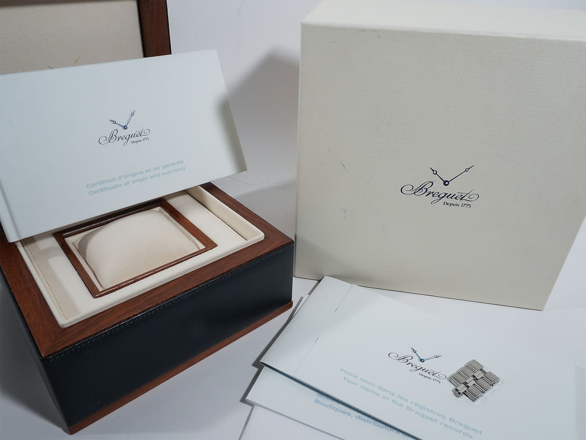 ブレゲ マリーンⅡ ラージデイト Ref.5817ST/12/SV0 SS シルバー文字盤 中古 3uccrsgo