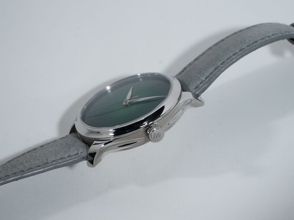 H.モーザー エンデバー センターセコンド コンセプト ライムグリーン Ref.1200-1233 ライムグリーン フュメ文字盤 美品 azdudt3i